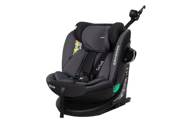 Автокрісло Carrello Sirius CRL-8808 i-Size 40-150 см з поворотом 360° Isofix і Top Tether Harbor Grey (2616539180)