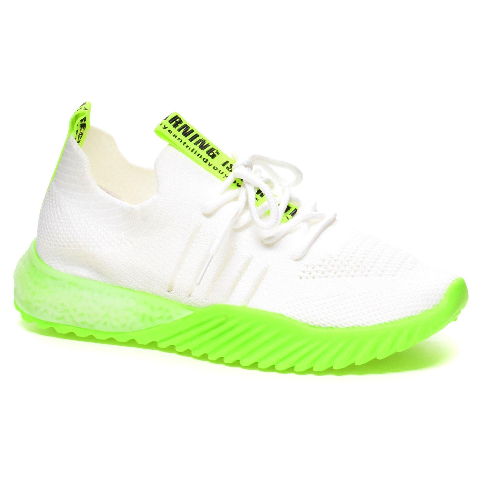 Кроссовки женские Baden р. 37 Белый/Салатовый (089082-37)