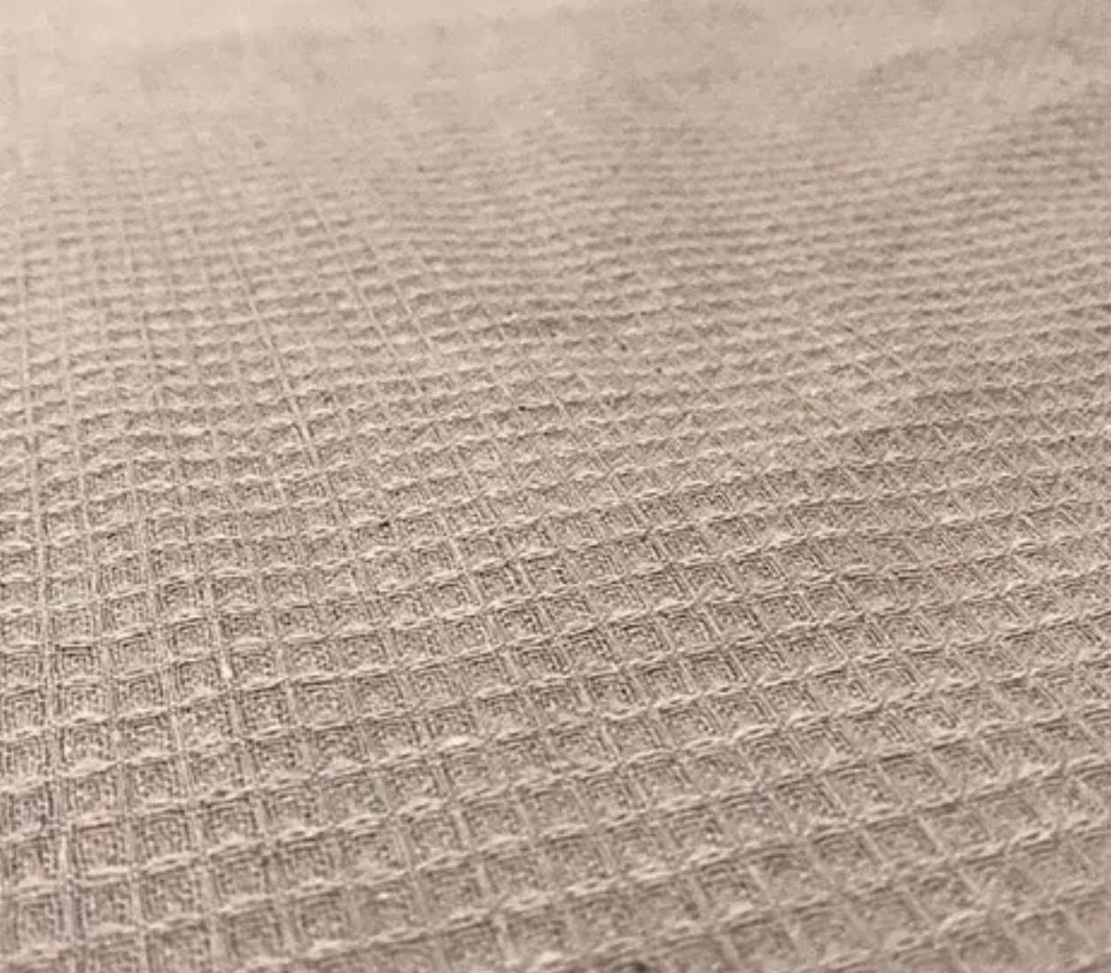 Ткань вафельная для полотенец Linen Plus 160 см 1/1299 Кофе с молоком - фото 2