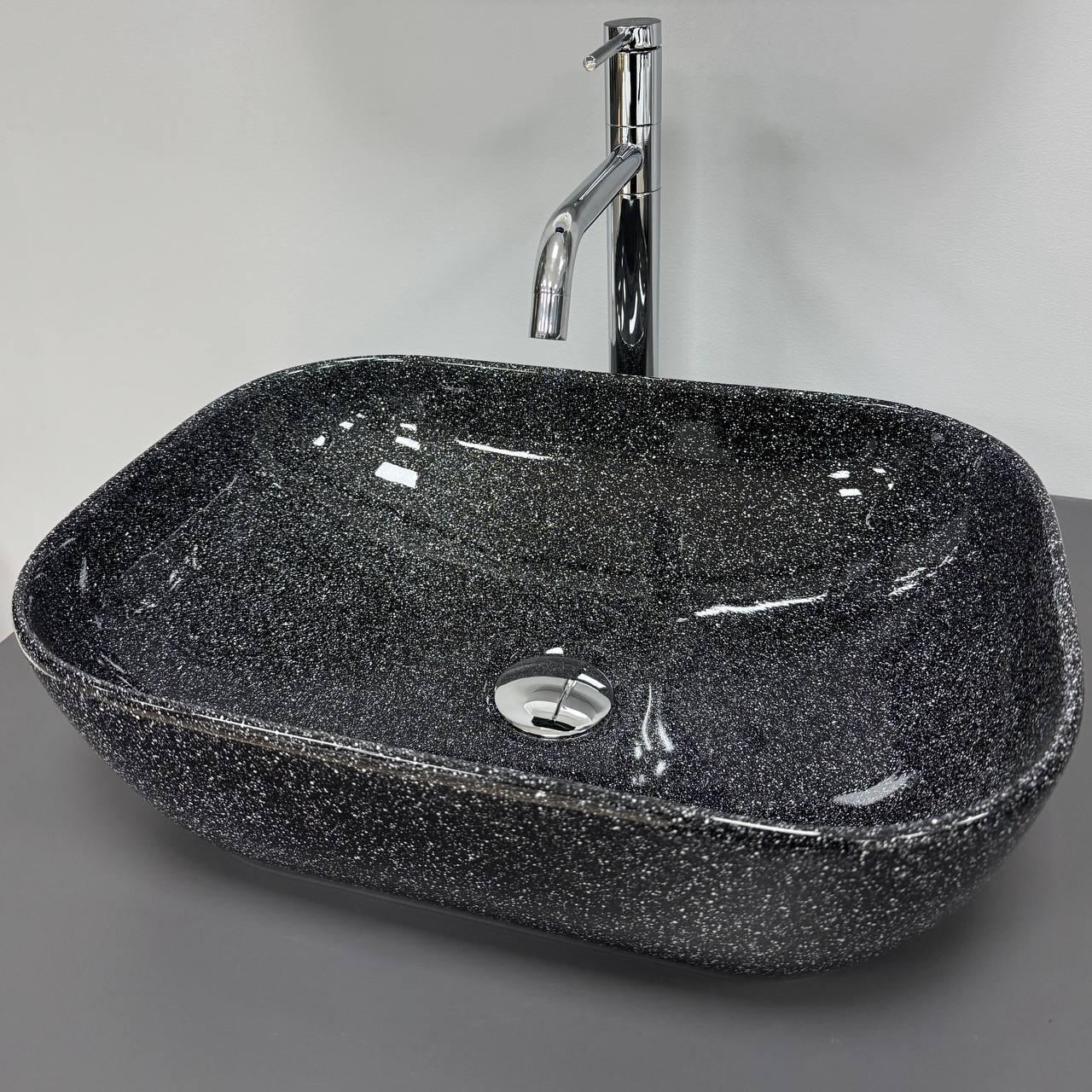 Умывальник накладной VBI RAVENNA SPACE Black Glossy (3018865743) Умывальник накладной VBI RAVENNA SPACE Black Glossy (3018865743)