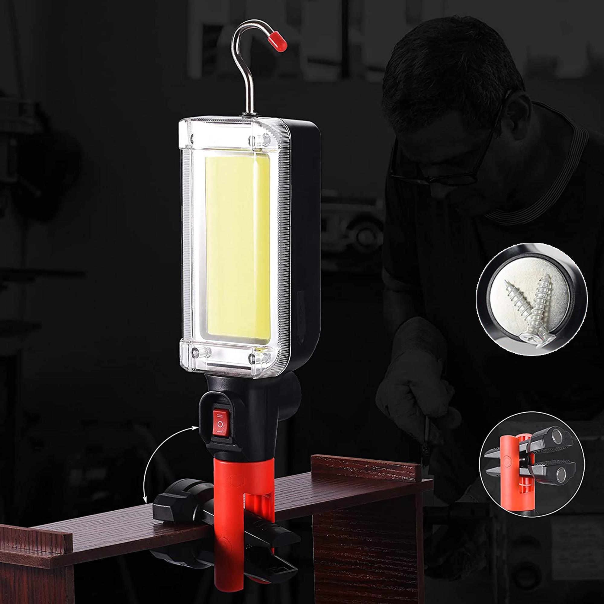 Ліхтар універсальний вологостійкий Heave-duty WORKLIGHT з магнітним кріпленням і гачком для підвішування - фото 6