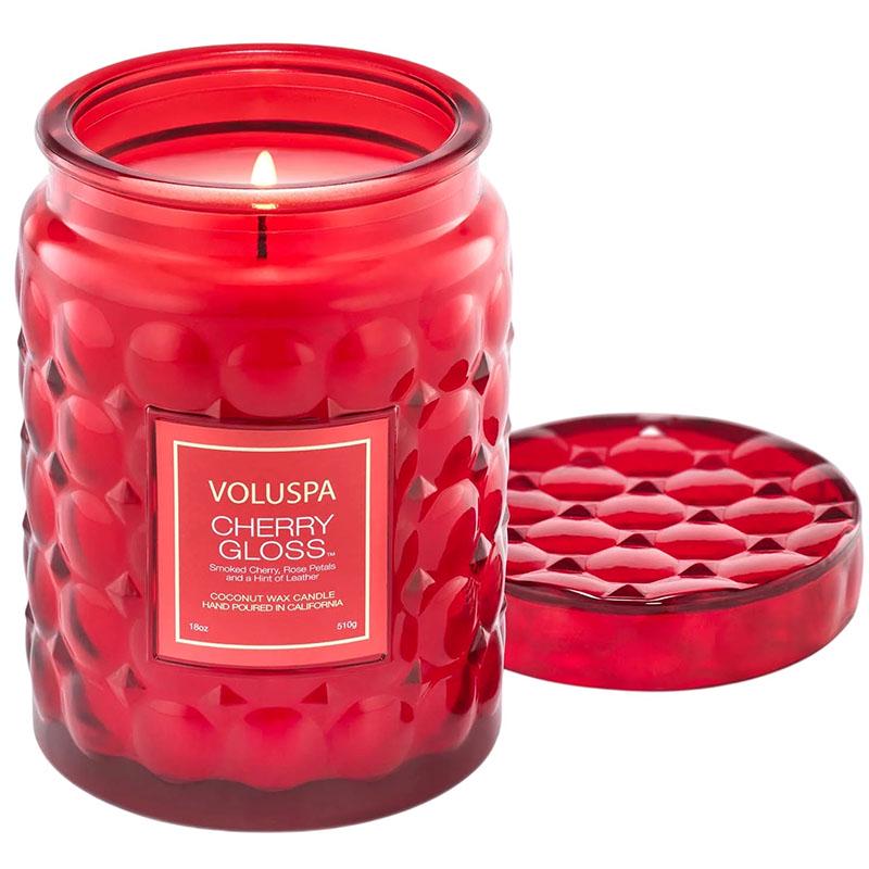 Свеча ароматическая Voluspa Cherry Gloss 510 г банка с крышкой (111006991)