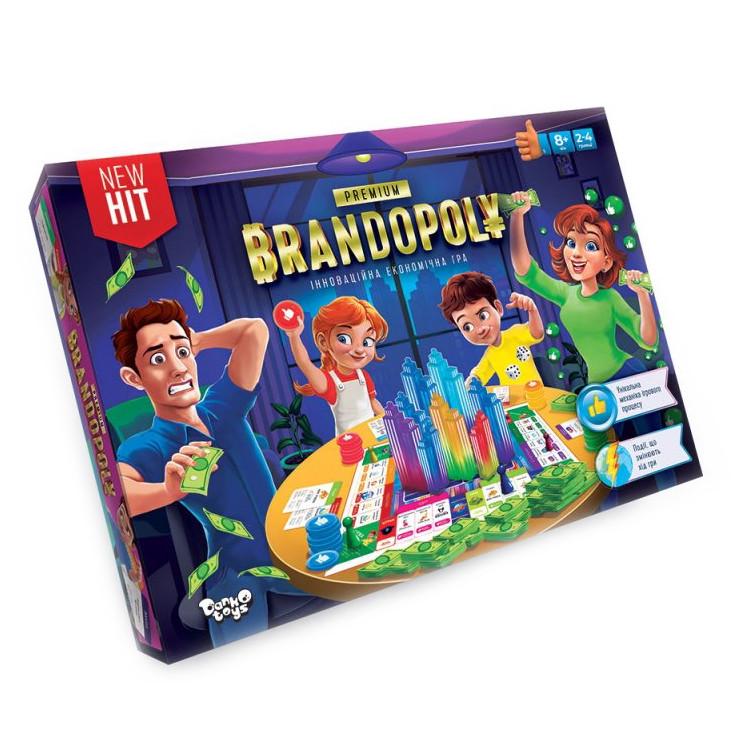 Игра настольная Danko Toys Брендополия Premium (SR-113-N-1432)