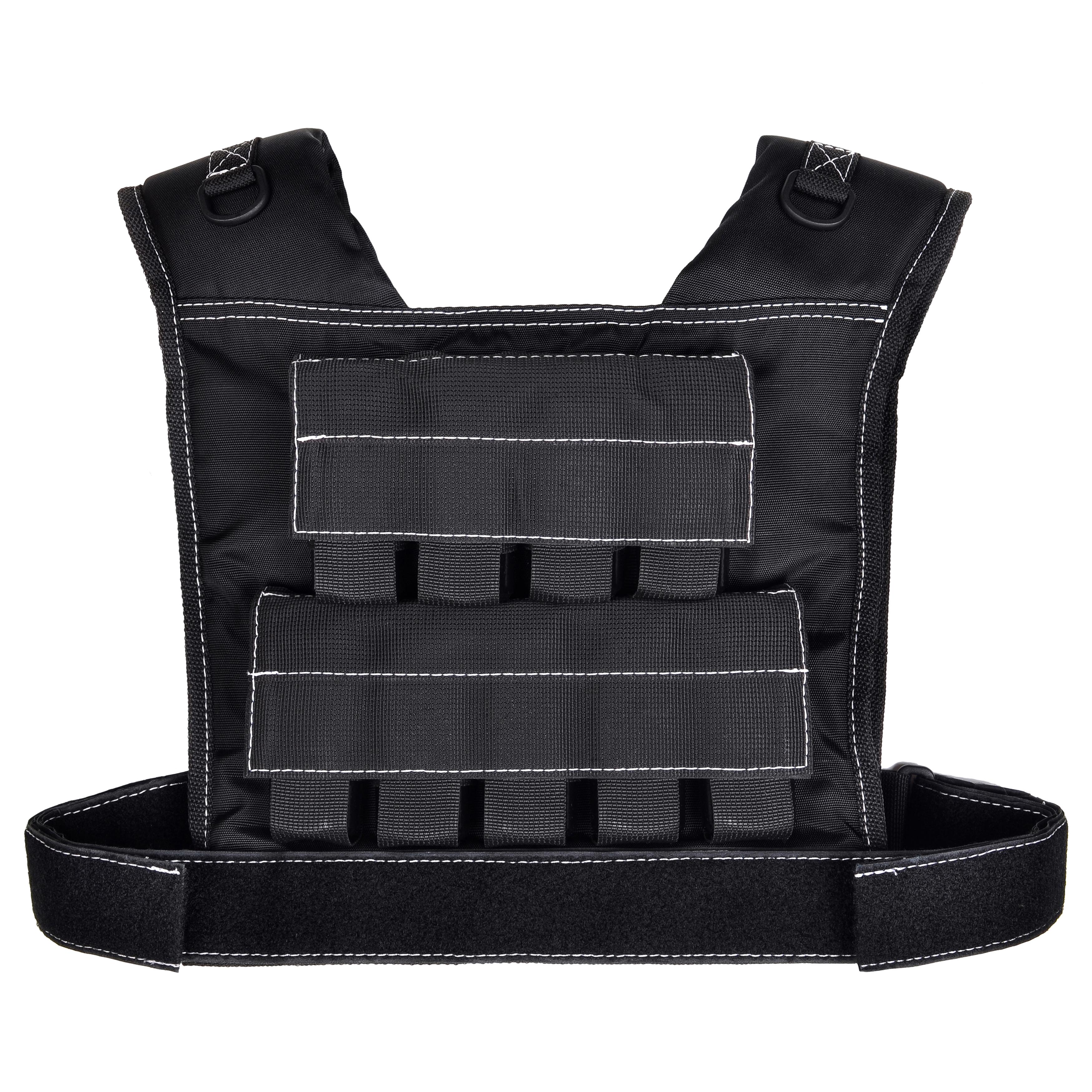 Жилет обважнювач для спорту MegaShape 20 кг Чорний (WV20-01) - фото 6 Жилет обважнювач для спорту MegaShape 20 кг Чорний (WV20-01) - фото 6