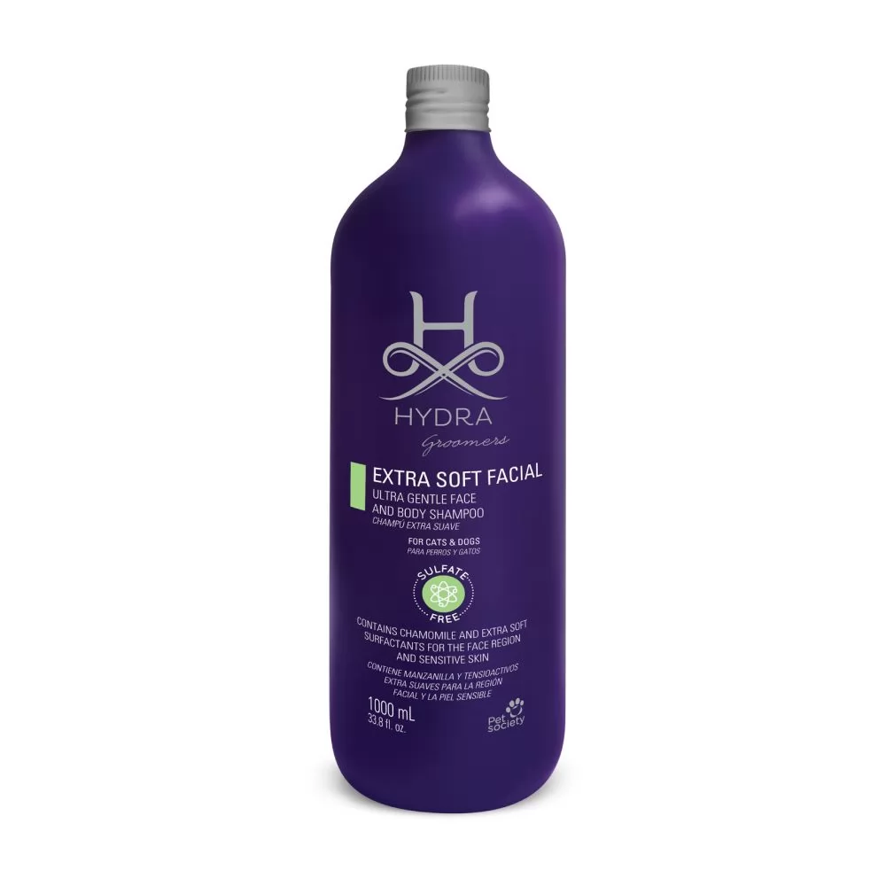 Шампунь для собак та котів Hydra GROOMERS Extra Soft Ultra Gentle Делікатний догляд за шерстю і шкірою 1 л (28436754)
