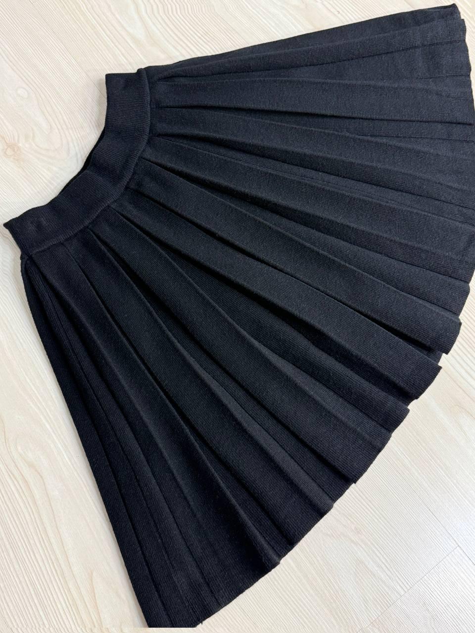 Спідниця жіноча A-N 9956 в’язана тепла у складку на резинці OS Чорний (4907) - фото 2 Спідниця жіноча A-N 9956 в’язана тепла у складку на резинці OS Чорний (4907) - фото 2