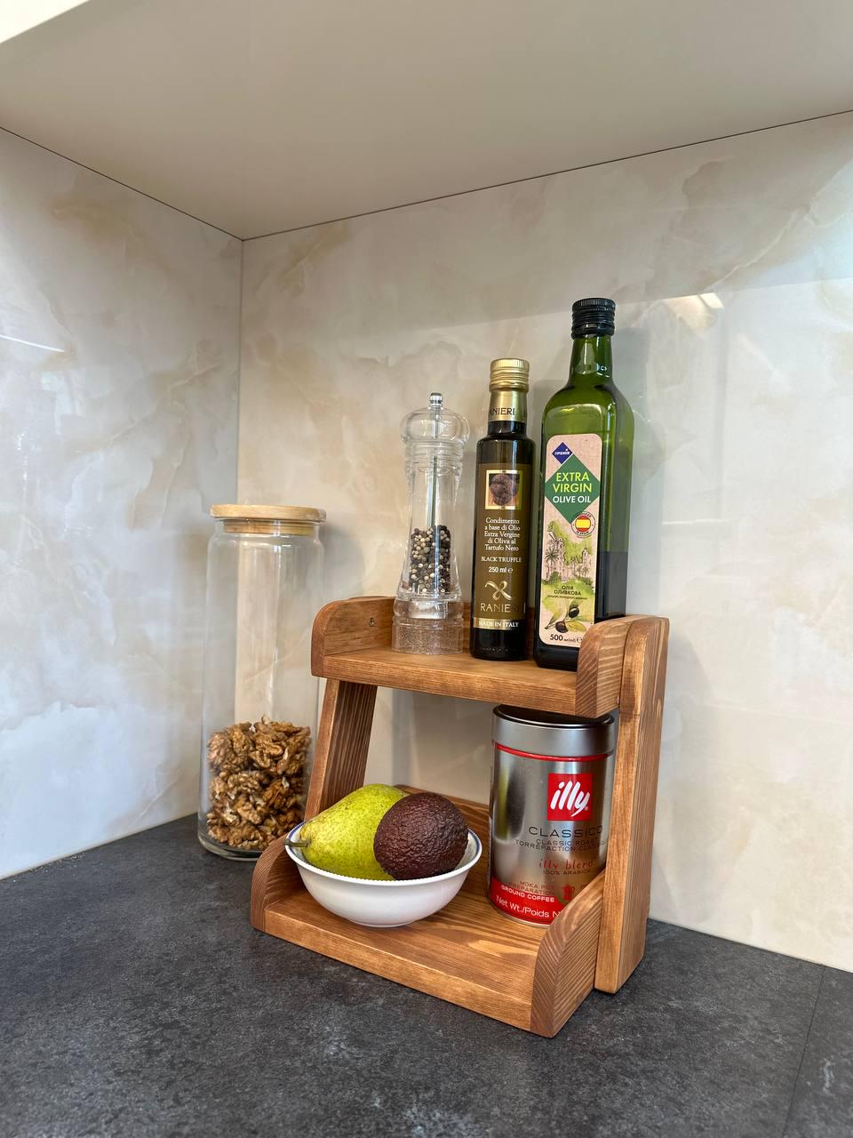 Полка Forester Ambra для кухни деревянная (13548733)