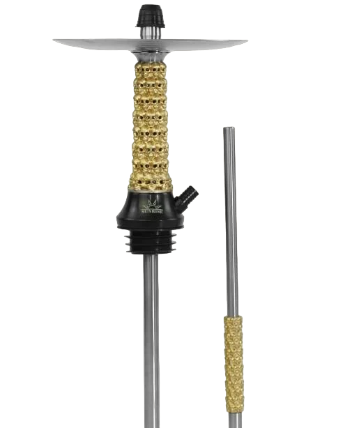 Шахта для кальянов Sunrise Hookah Windskull Lite и блюдце/мунштук Золотой (6865237)