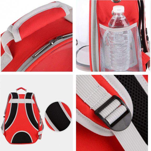 Рюкзак-переноска Lollimeow с расширителем для прогулок (DY435L) - фото 5 Рюкзак-переноска Lollimeow с расширителем для прогулок (DY435L) - фото 5