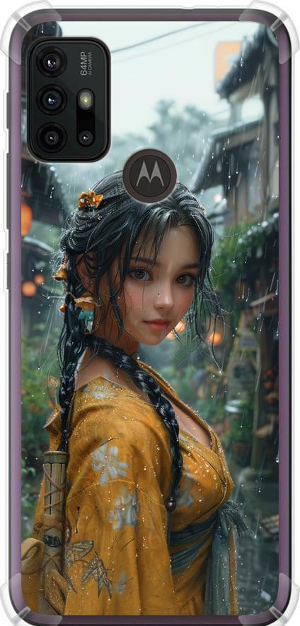 Чехол на Motorola Moto G10 Anime-girl (6133sp-2319-42517)