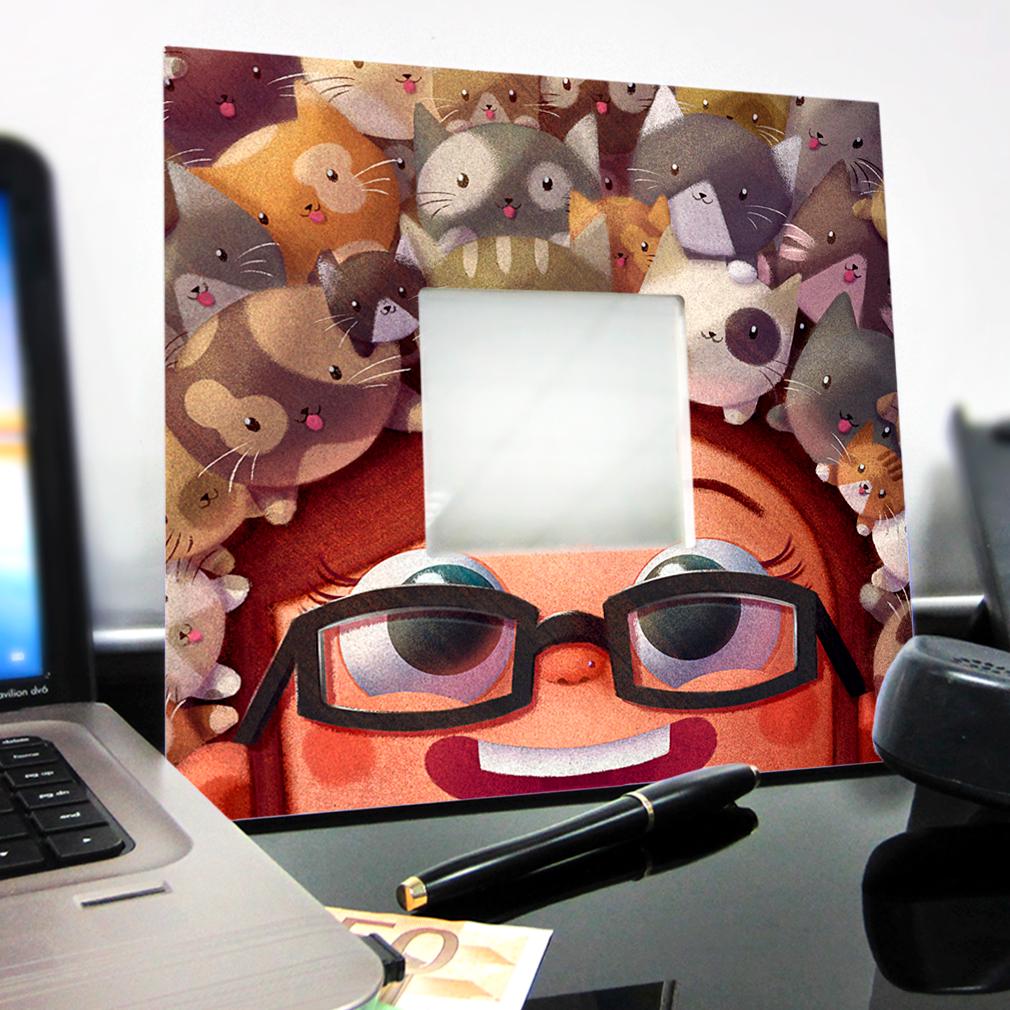 Дзеркало в дитячу кімнату Анімація 260х260 мм (M03600) - фото 3