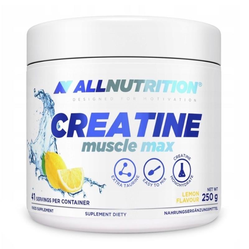 Креатин моногидрат AllNutrition Creatine Muscle Max 250 г Лимон (21875-01)