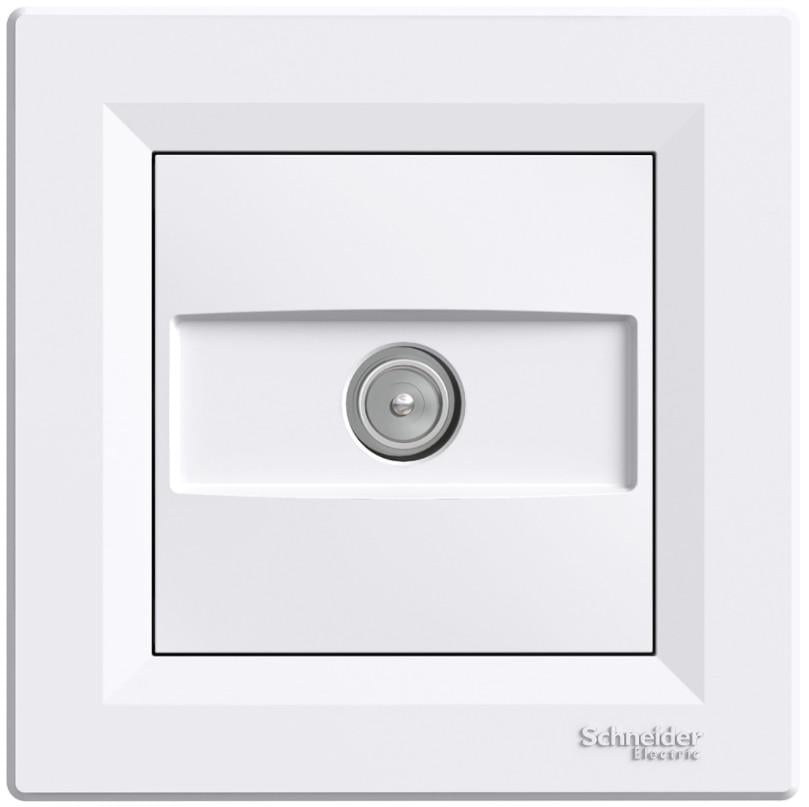 Розетка конечная Schneider Electric Asfora ABS TV с рамкой Белый (EPH3200121) Розетка конечная Schneider Electric Asfora ABS TV с рамкой Белый (EPH3200121)