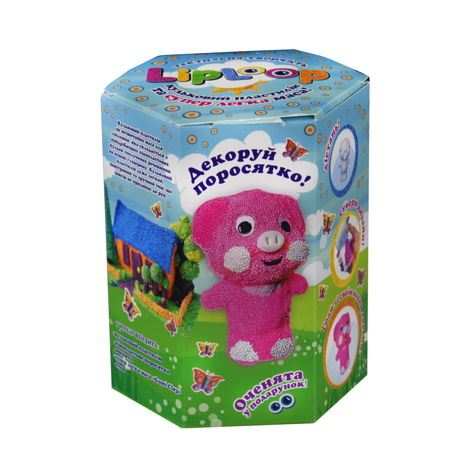 Набор для творчества Strateg Liploop Поросенок (30706) Набор для творчества Strateg Liploop Поросенок (30706)