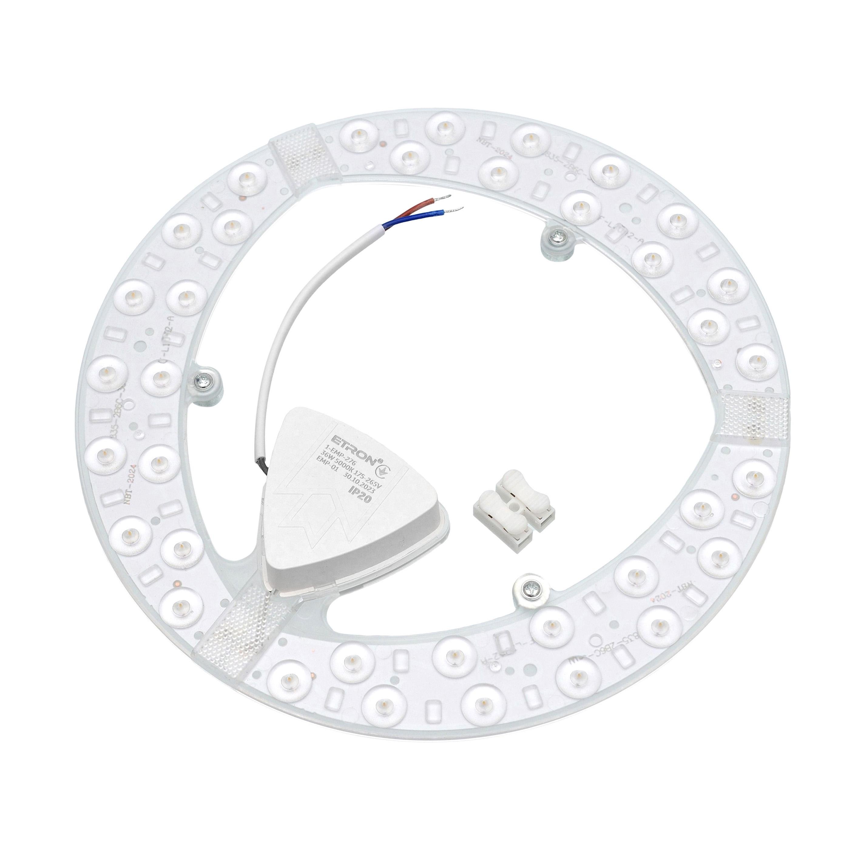 Світлодіодний модуль ETRON Matrix 1-EMP-276 5000K IP20 коло 230 мм 36 Вт (23241) - фото 2