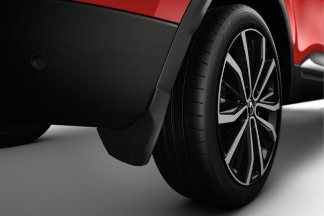 Брызговики автомобильные задние для Renault Kadjar 2015- резиновые Черный (8201452077)