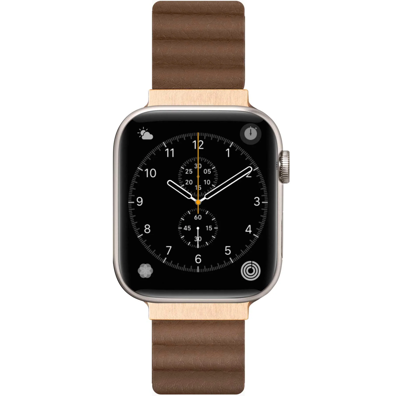 Ремешок для часов Laut Novi Luxe Band for Watch 49/45/44/42 мм Sepia Brown - фото 4 Ремешок для часов Laut Novi Luxe Band for Watch 49/45/44/42 мм Sepia Brown - фото 4