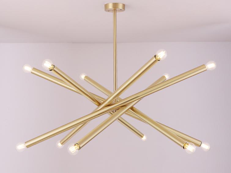Подвесная люстра Geometric Sputnik Gold (053782/12)