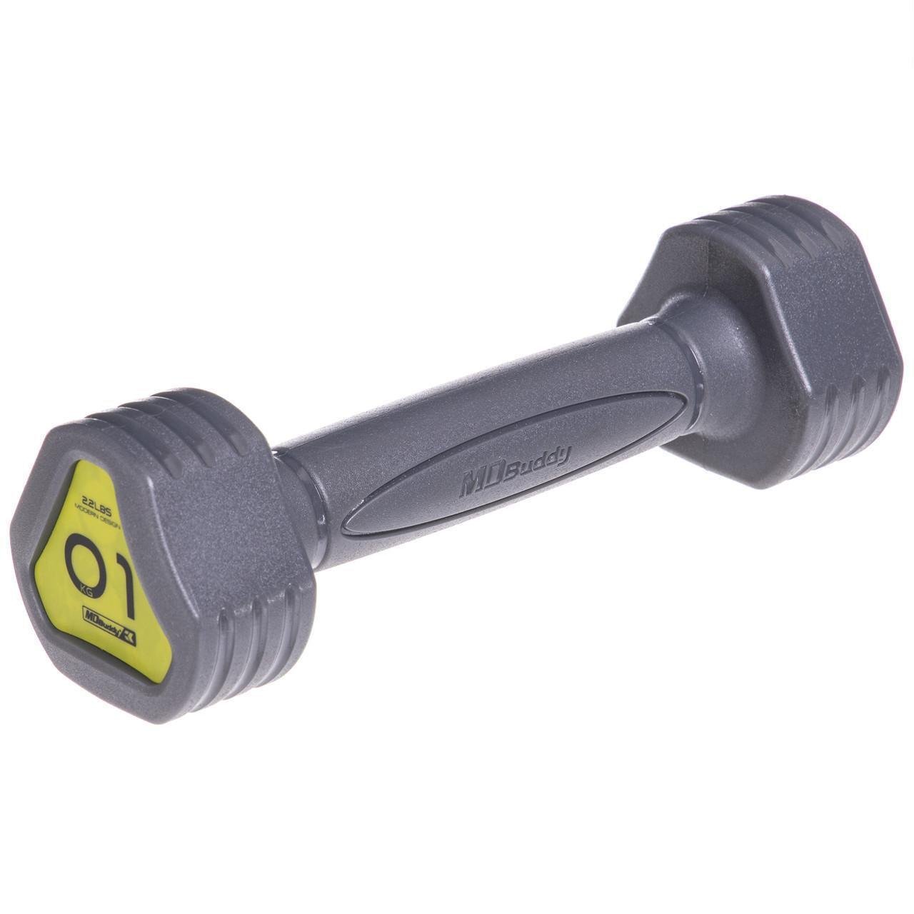 Гантель цільна Zelart TA-2678-1 з поліуретановим покриттям 1 кг (2539364738) - фото 1