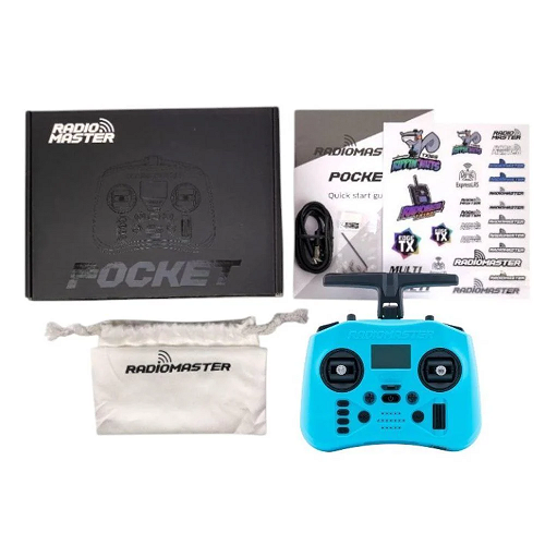 Пульт Radiomaster Pocket Crush blue ELRS M2