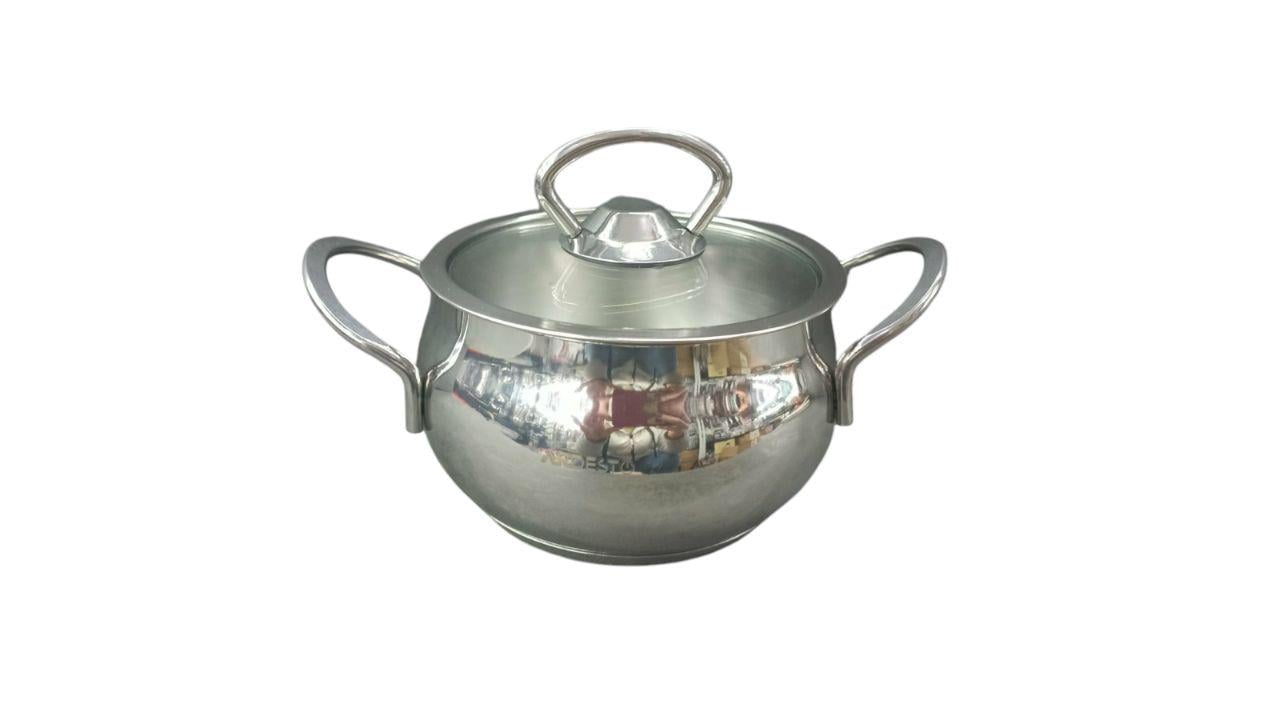 Каструля з нержавіючої сталі 1100 мл Ardesto 0706S (23762816) Каструля з нержавіючої сталі 1100 мл Ardesto 0706S (23762816)