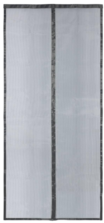 Москітна сітка на магнітах для дверей Fabrika KING KONG 92х200 см Сірий