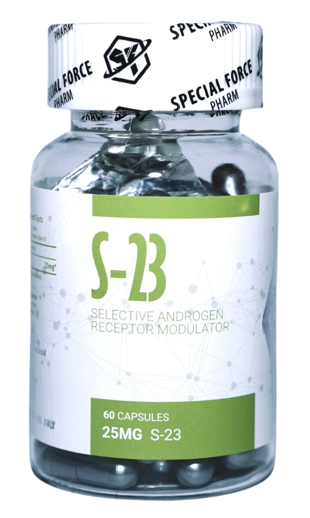 Бустер гормонов САРМ SARMs Special Force S-23 25 мг 60 капсул