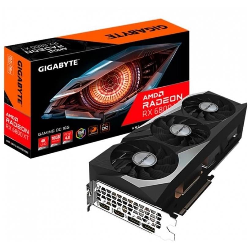 Відеокарта Gigabyte AMD Radeon RX 6800 XT 16GB GDDR6 Gaming OC (GV-R68XTGAMING OC-16GD) - фото 2 Відеокарта Gigabyte AMD Radeon RX 6800 XT 16GB GDDR6 Gaming OC (GV-R68XTGAMING OC-16GD) - фото 2