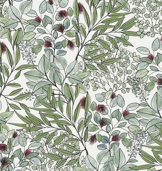 Виниловые обои A.S. Creation 0,53x10,05 м Зеленый (1031692)