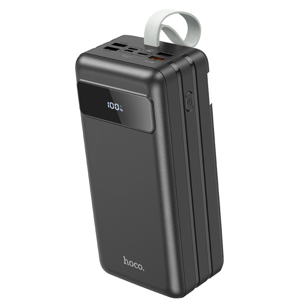 Павербанк Hoco J86B 60000 mAh 22,5W зі швидкою зарядкою та ліхтариком Чорний (PBHJ8660)