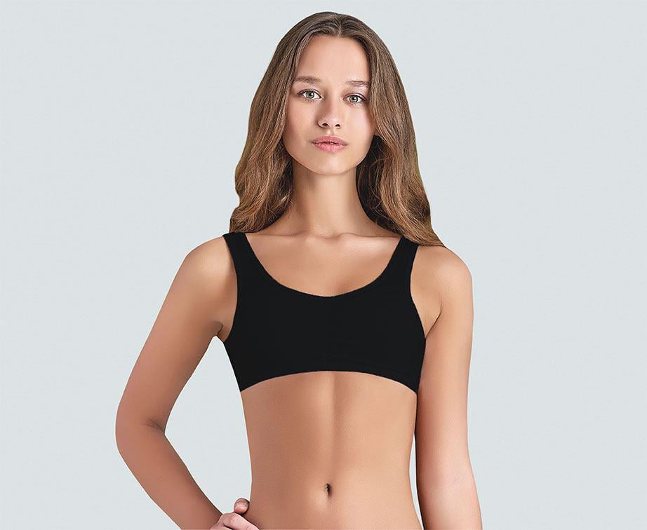 Топ пуш-ап для девочки-подростка BAYKAR р. 6 158-164 см 11-12 лет Черный (4408-02) Топ пуш-ап для девочки-подростка BAYKAR р. 6 158-164 см 11-12 лет Черный (4408-02)