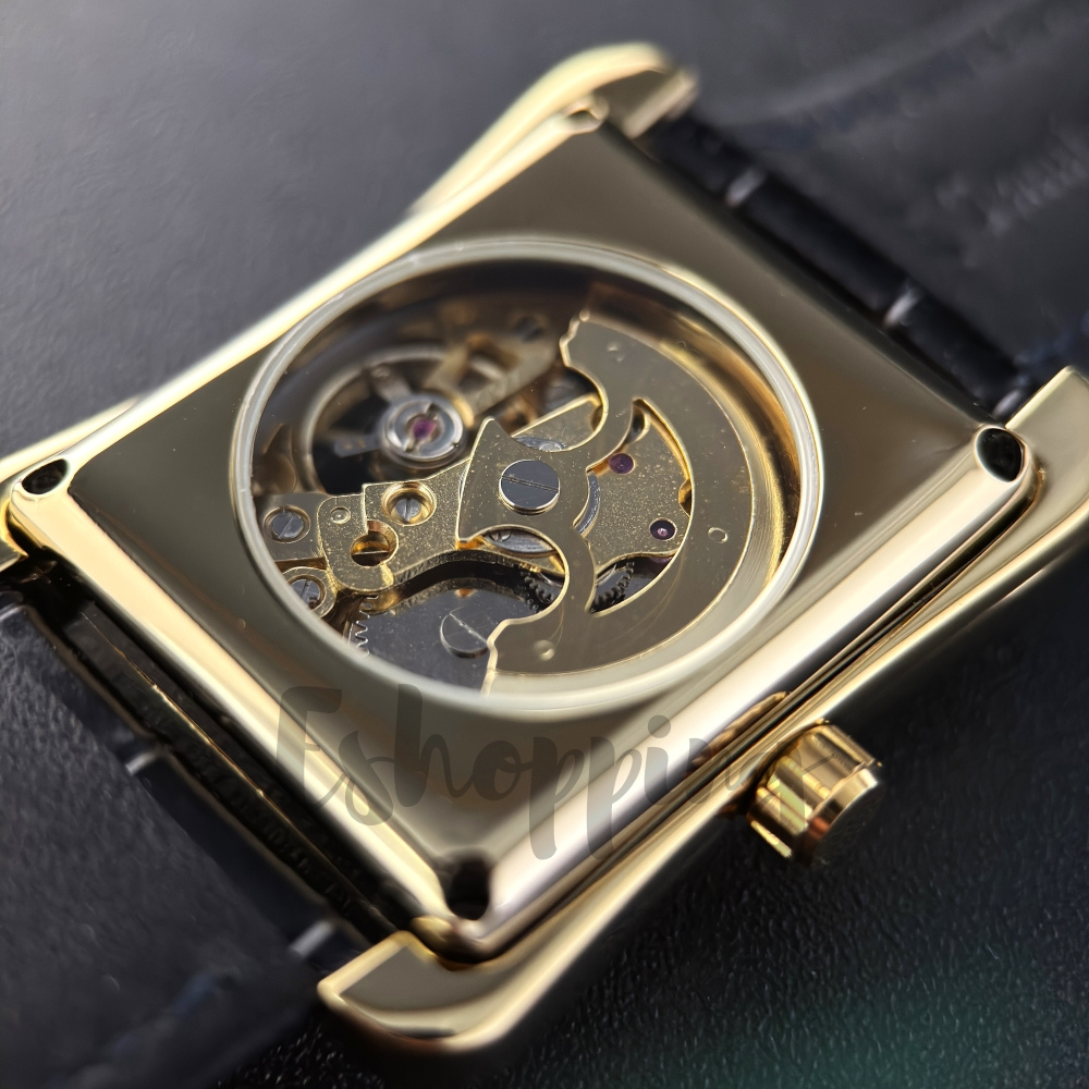 Наручний годинник механічний Awarder 053 Де би не був Gold/Black (24161585) - фото 2