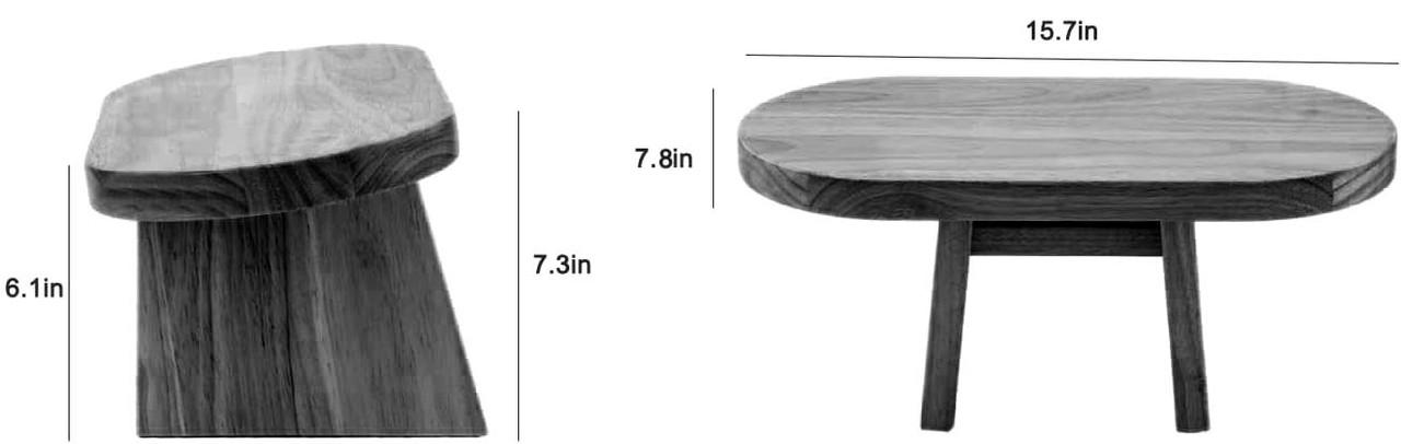 Скамейка для медитации из дерева Дипор Сиена (СМЕ-001505) - фото 2