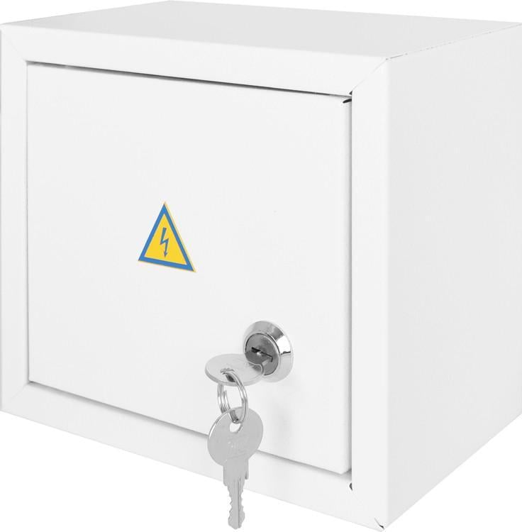 Щит розподільний E.NEXT e.mbox.stand.n.06.z 6 модулів IP30 навісний із замком металевий 185х170х105 мм (s0100019) Щит розподільний E.NEXT e.mbox.stand.n.06.z 6 модулів IP30 навісний із замком металевий 185х170х105 мм (s0100019)