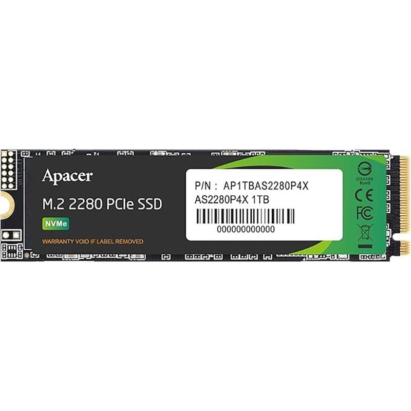 SSD-диск Apacer AS2280P4X 1 Тб M.2 2280 PCIe 3.0 x4 3D TLC (AP1TBAS2280P4X-1) SSD-диск Apacer AS2280P4X 1 Тб M.2 2280 PCIe 3.0 x4 3D TLC (AP1TBAS2280P4X-1)