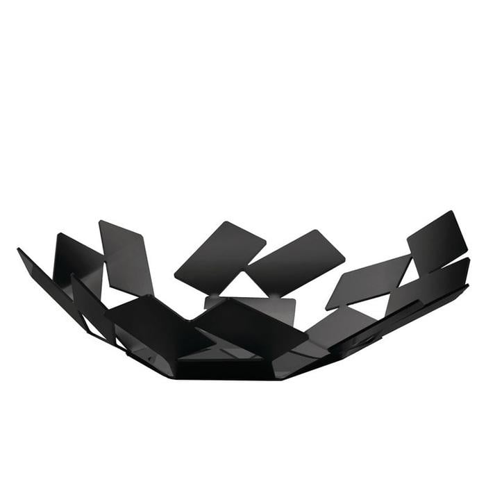 Блюдо Alessi Scirocco 24,5х6,2х23,4 см Чорний (2522519)
