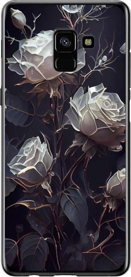 Чехол на Samsung Galaxy A8 Plus 2018 A730F Розы 2 (5550u-1345-42517)