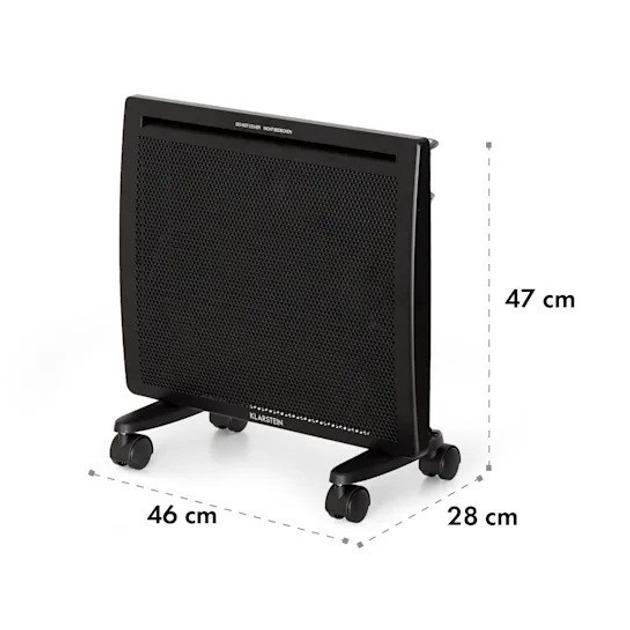 Обогреватель конвекторный KLARSTEIN Hot Spot Slimcurve Double Wave 2в1 (10035060) - фото 8