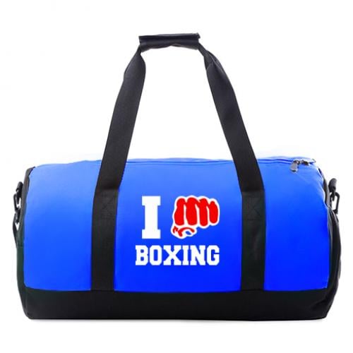 Спортивная сумка I love boxing Синий (15376915-5-5609)