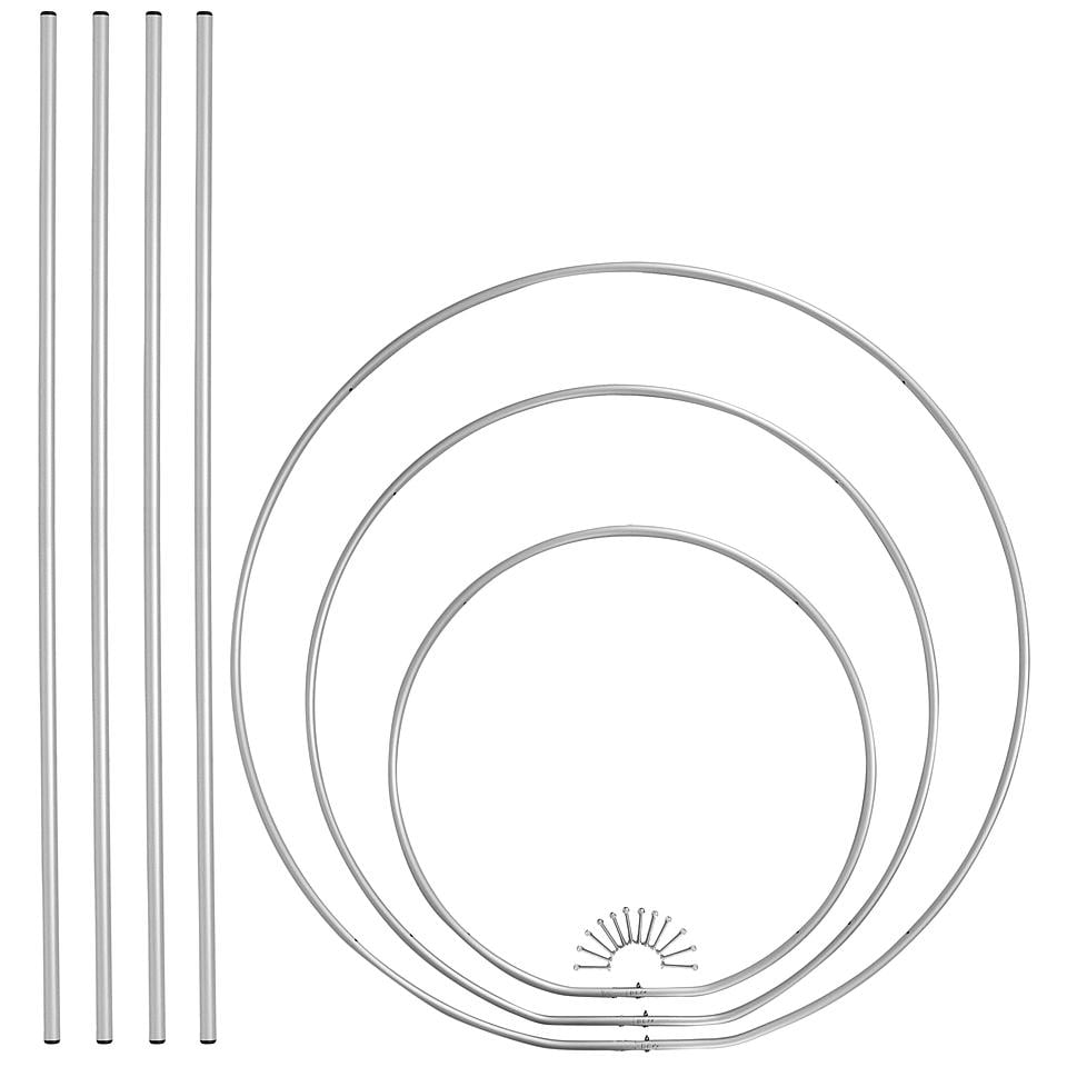 Опора для рослин кільцева на три кільця 1700х1200х1200 мм (КО-D20/D13-1700*1200/1000/800) - фото 3 Опора для рослин кільцева на три кільця 1700х1200х1200 мм (КО-D20/D13-1700*1200/1000/800) - фото 3