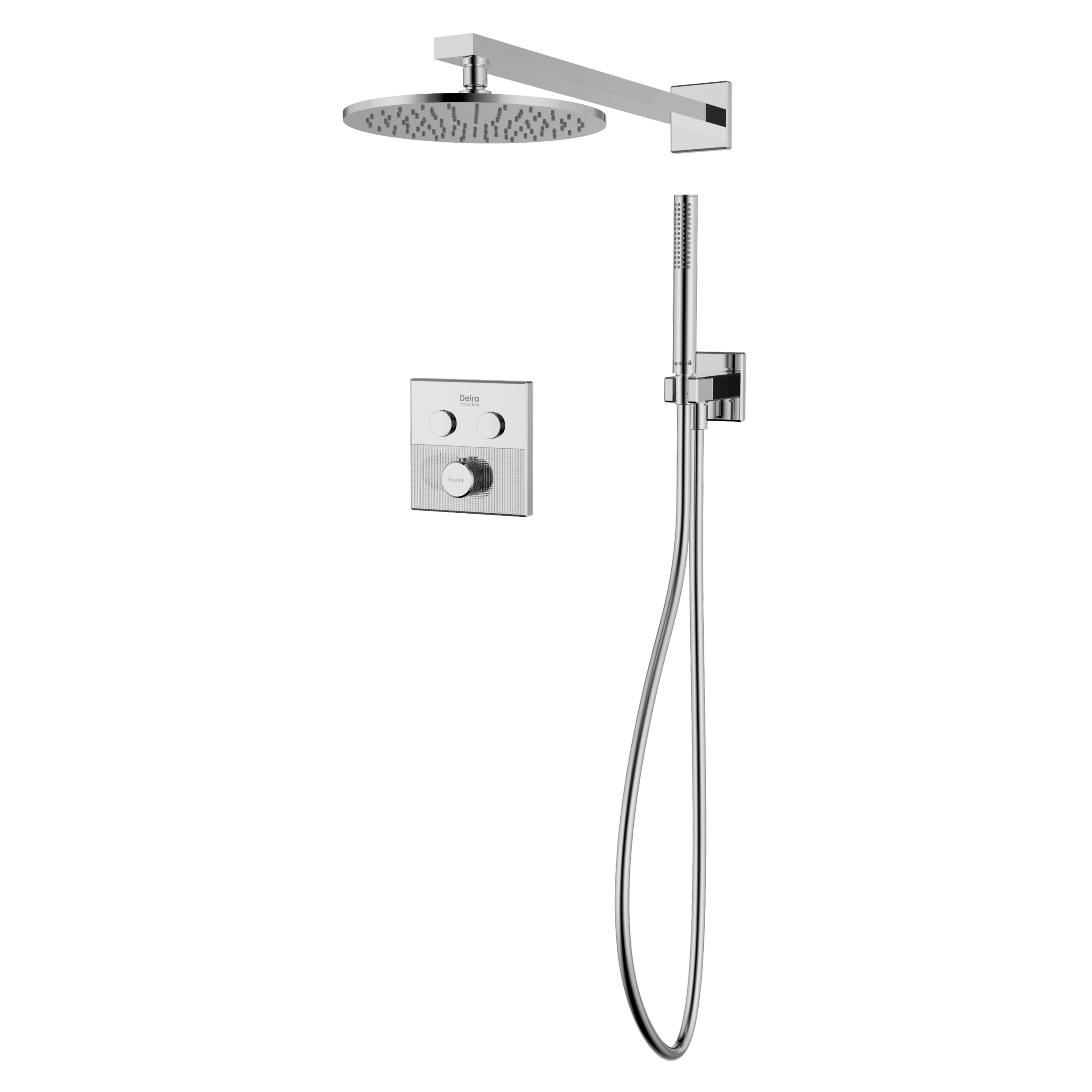 Душевая система скрытого типа Imprese Deira ZMK1224010480 с верхним душем Хром (253200) Душевая система скрытого типа Imprese Deira ZMK1224010480 с верхним душем Хром (253200)