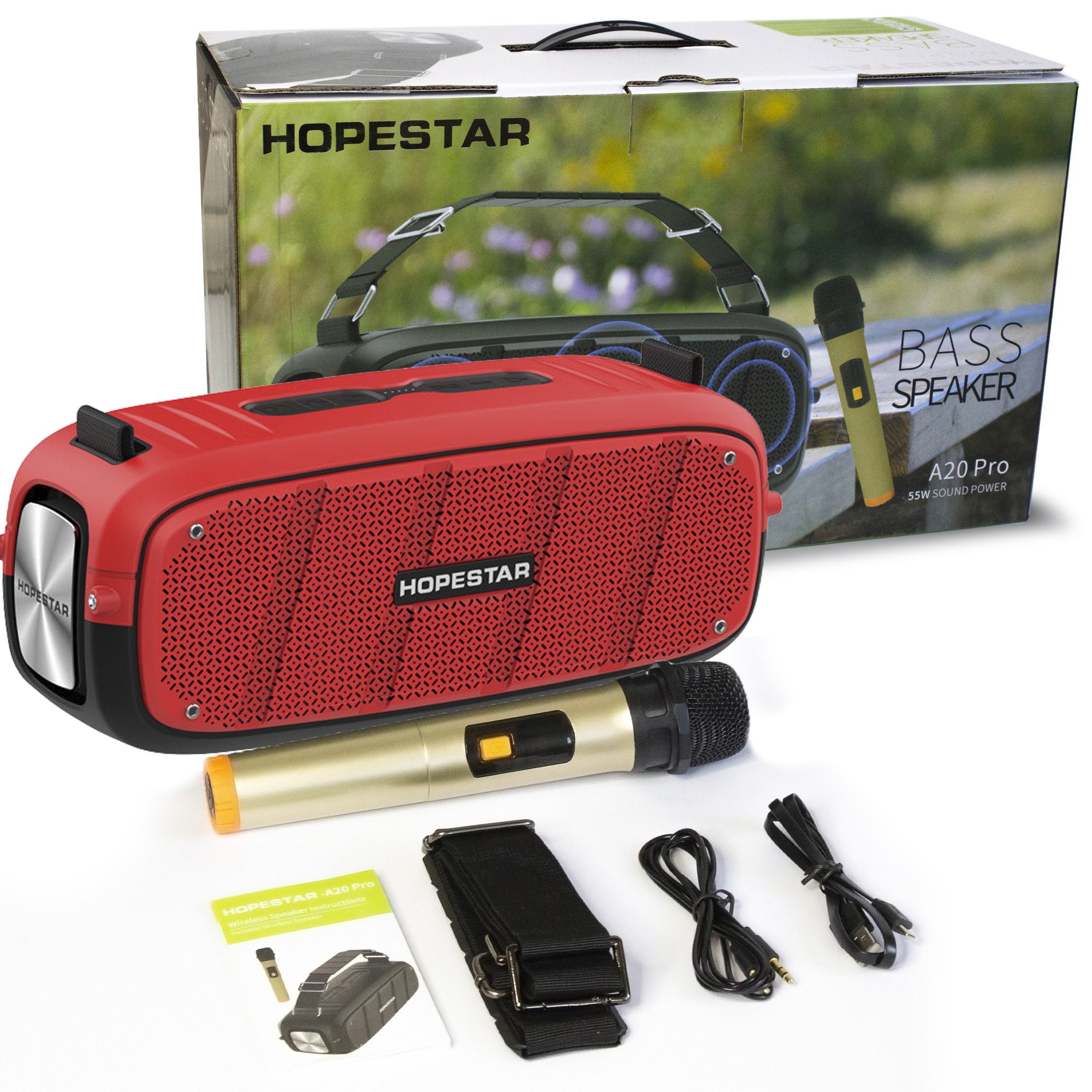 Акустическая система Hopestar А20Pro Красный