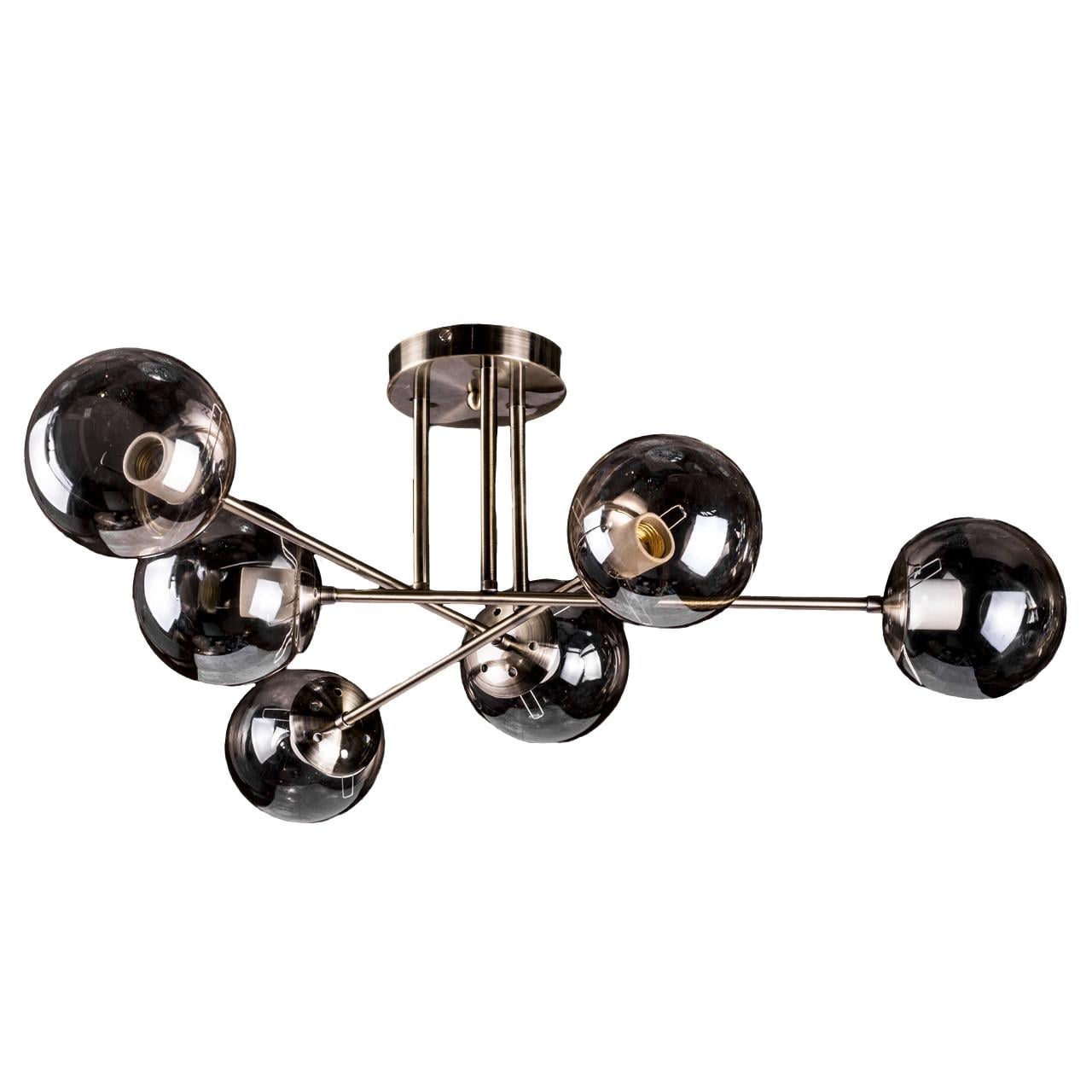 Люстра антична Прометей P5-N 3142/6AB лофт (23623277)