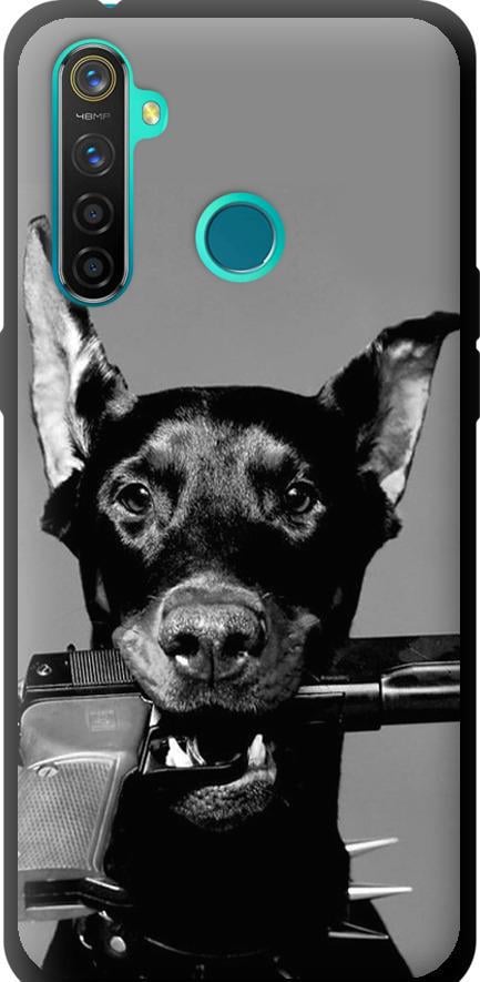 Чехол на Realme 5 Pro Доберман (2745b-1861-42517)