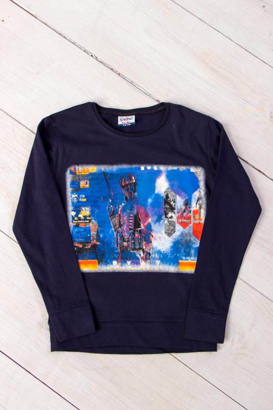 Джемпер для мальчика 45145 Синий (2621-v3)