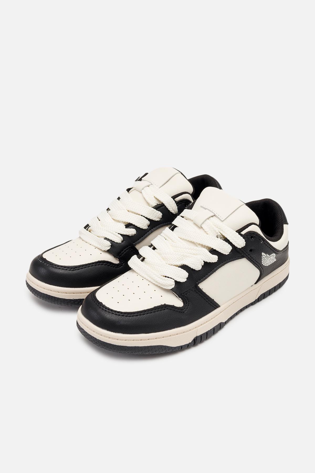 Кеды женские на плоской подошве р. 36 Молочный (SKT001032427) - фото 3