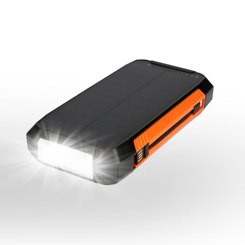 Повербанк Aura NRG-30SE ARM SOLAR 30000 mAh Wireless charging Orange (PBANRG30SEO)