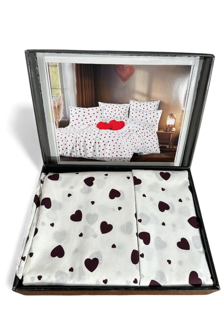 Постельное белье Евро Luiza Home Heart Print (2829311764)
