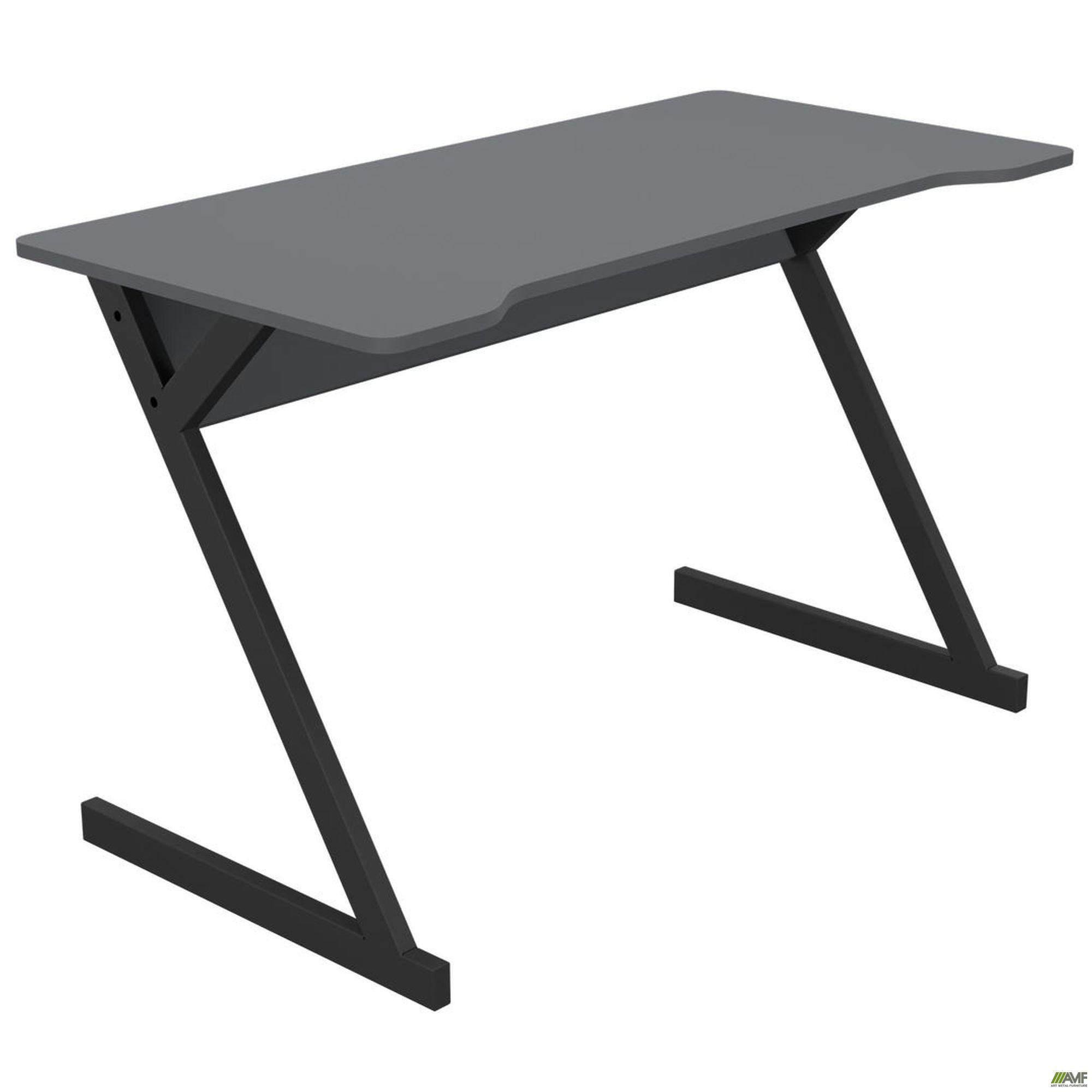 Стол компьютерный Dexter DX1200 1200х600х750 мм Антрацит/Черный графит