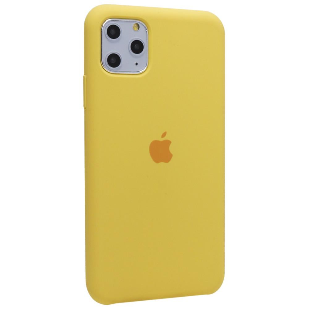 Чохол для Apple iPhone 12 Mini Silicone Full Size Series Yellow